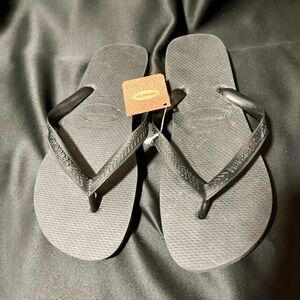 Havaianas black Flip Flops